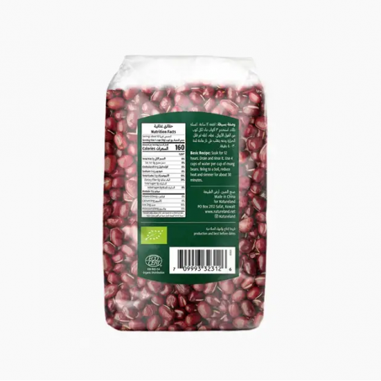 فول أزوكي عضوي 500جم ارض الطبيعة فول أزوكي عضوي 500جم ارض الطبيعة