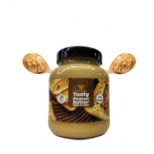 زبدة الفول السوداني الصحية مع نسبة عالية من البروتين 375جم هيلثي اند تيستي زبدة الفول السوداني الصحية مع نسبة عالية من البروتين 375جم هيلثي اند تيستي