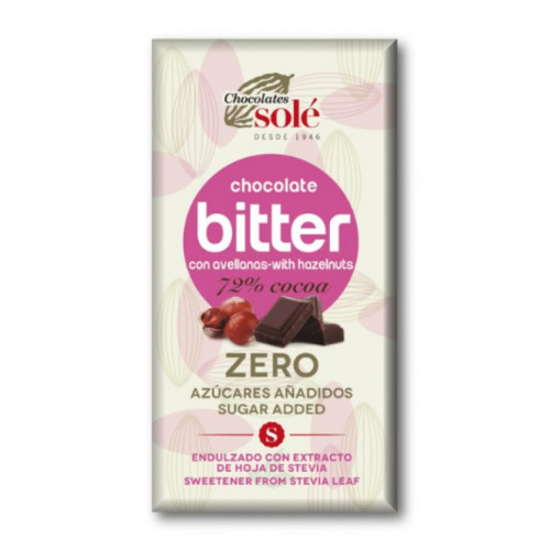 شوكولاتة داكنة 72% (بدون إضافة سكر)100جم  خالية من الغلوتين، نباتية