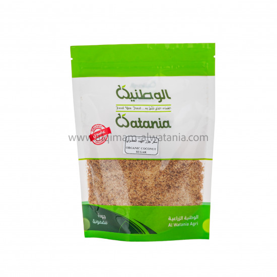 سكر جوز الهند العضوي 250جم الوطنية سكر جوز الهند العضوي 250جم الوطنية