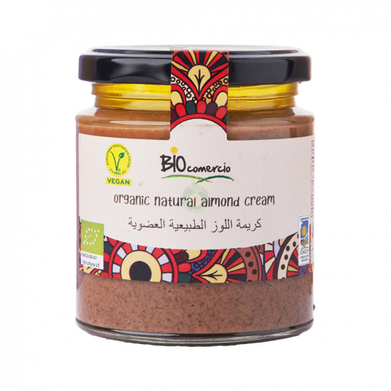 كريمة اللوز العضوية الطبيعية خالية من الغلوتين و اللاكتوز 250 جرام كريمة اللوز العضوية الطبيعية خالية من الغلوتين و اللاكتوز 250 جرام