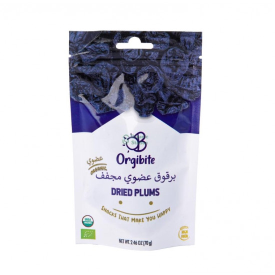 برقوق عضوي مجفف 70 جم برقوق عضوي مجفف 70 جم