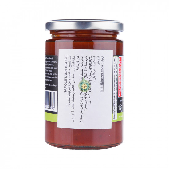 صلصة جاهزة نابوليتانا عضوية 350جم خالية من الغلوتين صلصة جاهزة نابوليتانا عضوية 350جم خالية من الغلوتين