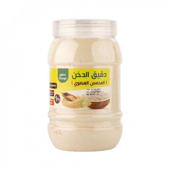 دقيق الدخن البلدي العضوي المحمص 1 كجم القمم الوطنية دقيق الدخن البلدي العضوي المحمص 1 كجم القمم الوطنية