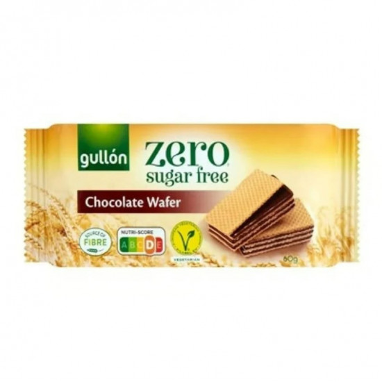 جولن ويفر بالشوكولاتة بدون سكر 60 جرام جولن ويفر بالشوكولاتة بدون سكر 60 جرام
