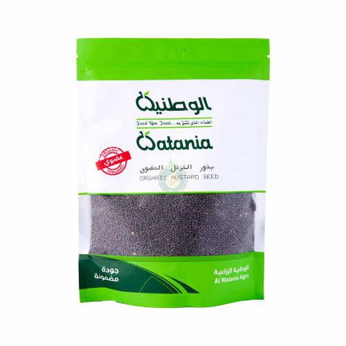 بذور الخردل العضوية 250جم الوطنية 