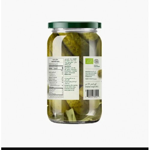 مخمر خيار عضوي 670جم ارض الطبيعة مخمر خيار عضوي 670جم ارض الطبيعة