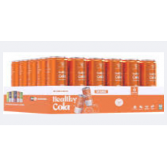 هيلثي كولا مشروب غازي برتقال كرتون 30حبه* 250مل خالي من السكر