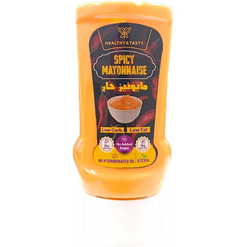 صوص المايونيز الحار من هيلثي اند تيستي - 340 مل صوص المايونيز الحار من هيلثي اند تيستي - 340 مل