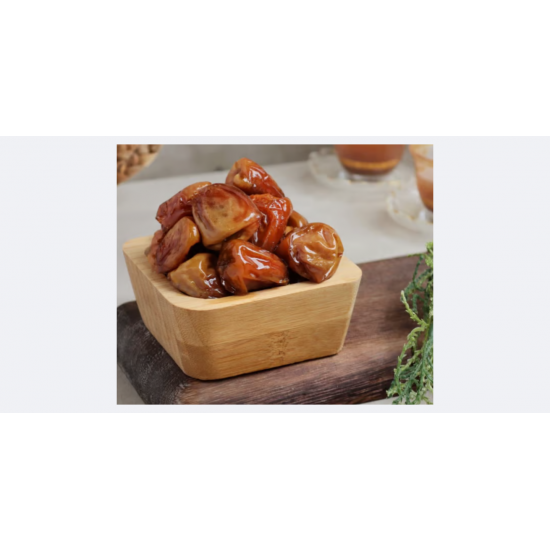 تمر سكري عضوي مكنوز 1 كجم مزعة السلوى 