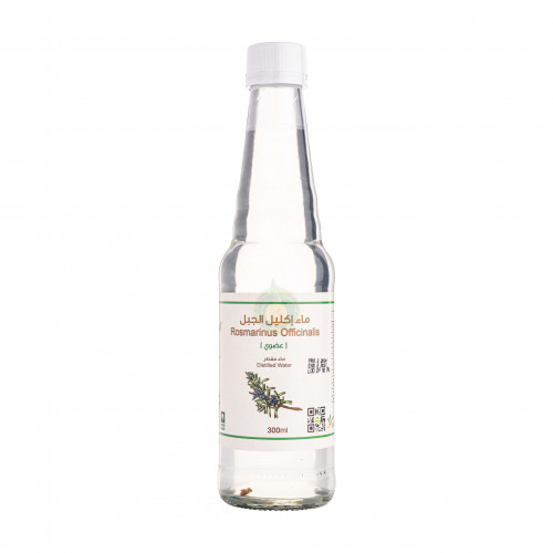 ماء اكليل الجبل المقطر 300مل عضوي النحل الجوال ماء اكليل الجبل المقطر 300مل عضوي النحل الجوال