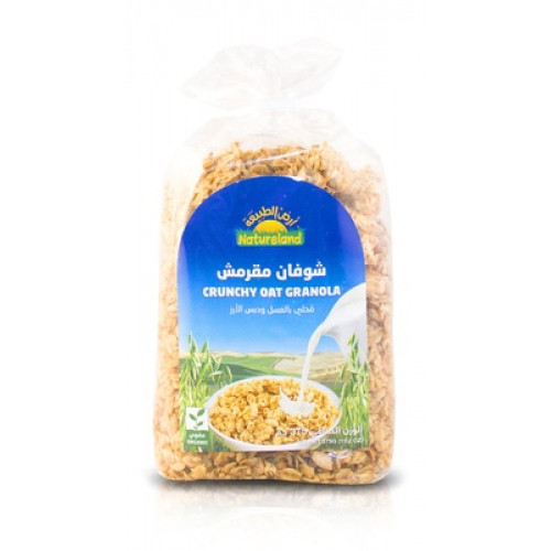شوفان مقرمش 375 جم عضوي ارض الطبيعة شوفان مقرمش 375 جم عضوي ارض الطبيعة