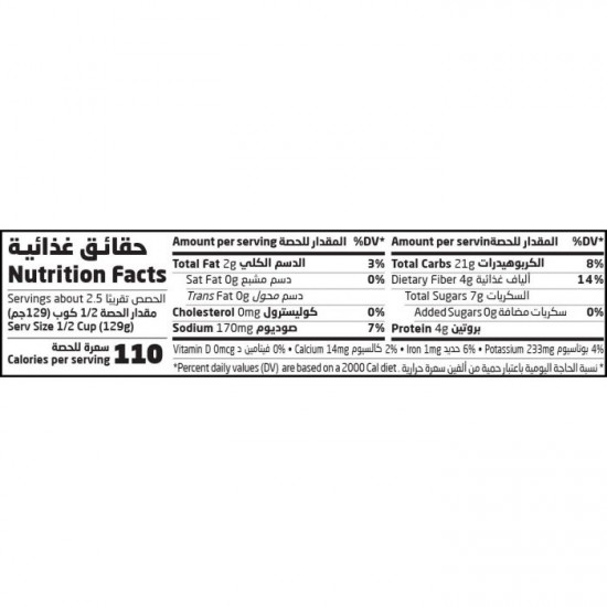 ذرة حلوة عضوية - أرض الطبيعة 340 جم ذرة حلوة عضوية - أرض الطبيعة 340 جم