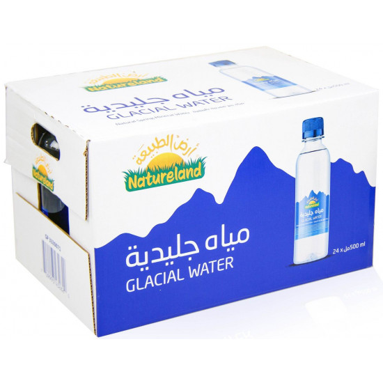 مياه جليدية كرتون 24 * 500مل أرض الطبيعة مياه جليدية كرتون 24 * 500مل أرض الطبيعة
