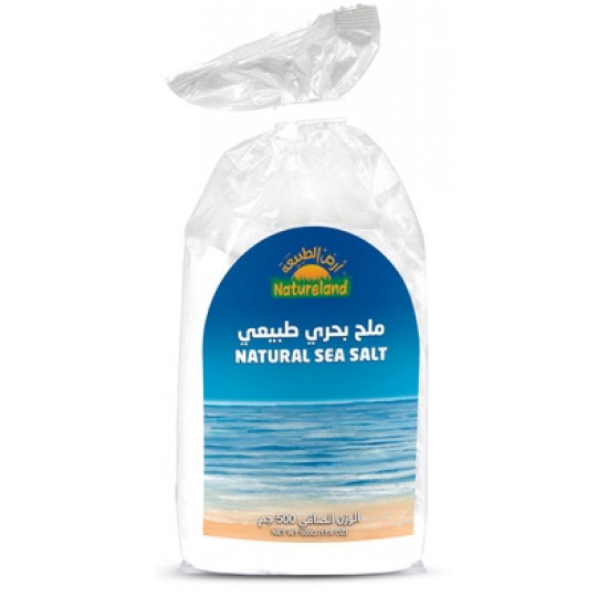 ملح بحري أرض الطبيعة 500 جم ملح بحري أرض الطبيعة 500 جم