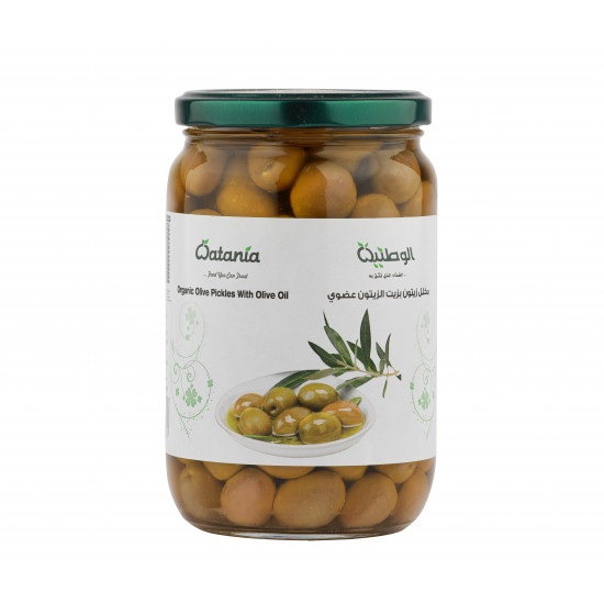 مخلل زيتون بالزيت 430 جم عضوي مخلل زيتون بالزيت 430 جم عضوي