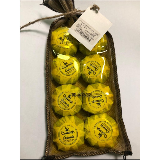 صابون بزيت الزيتون وزيت الغار 30جم *8حبه صابون بزيت الزيتون وزيت الغار 30جم *8حبه