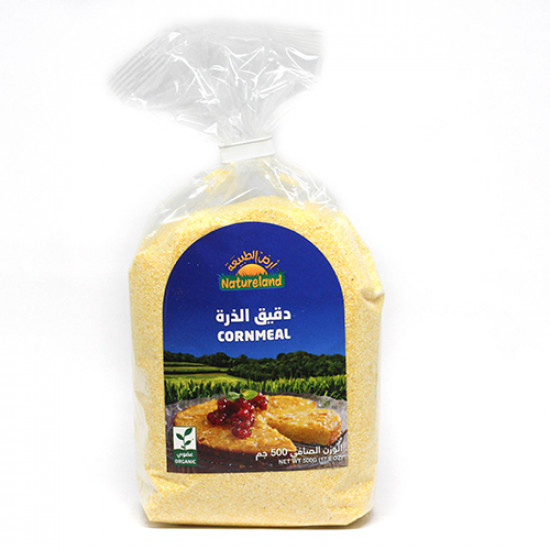 دقيق الذرة 500جم عضوي خالي من الجلوتين ارض الطبيعة دقيق الذرة 500جم عضوي خالي من الجلوتين ارض الطبيعة