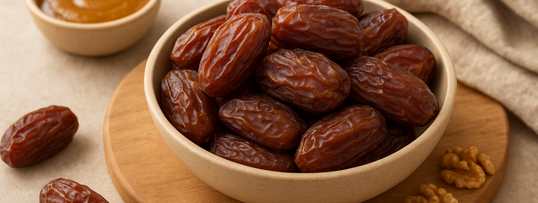 فوائد تناول التمر يوميًا: غذاء، طاقة، ومذاق لا يُقاوم فوائد تناول التمر يوميًا: غذاء، طاقة، ومذاق لا يُقاوم
