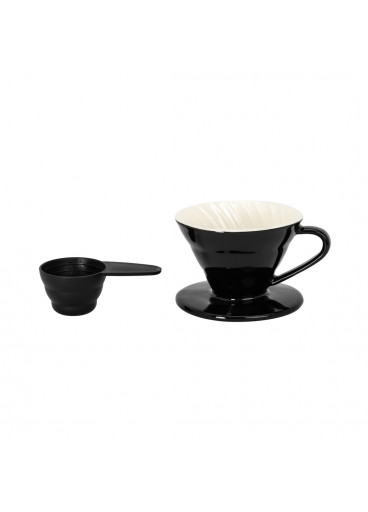 مقطر قهوة V60 زجاجي ، متوسط مقطر قهوة V60 زجاجي ، متوسط