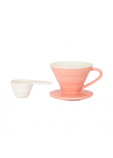 مقطر قهوة V60 زجاجي ، متوسط مقطر قهوة V60 زجاجي ، متوسط