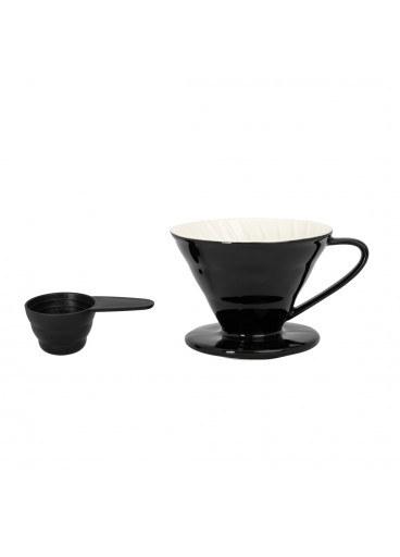 مقطر قهوة V60 زجاجي ، كبير مقطر قهوة V60 زجاجي ، كبير