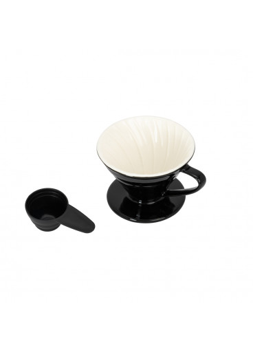 مقطر قهوة V60 زجاجي ، كبير مقطر قهوة V60 زجاجي ، كبير