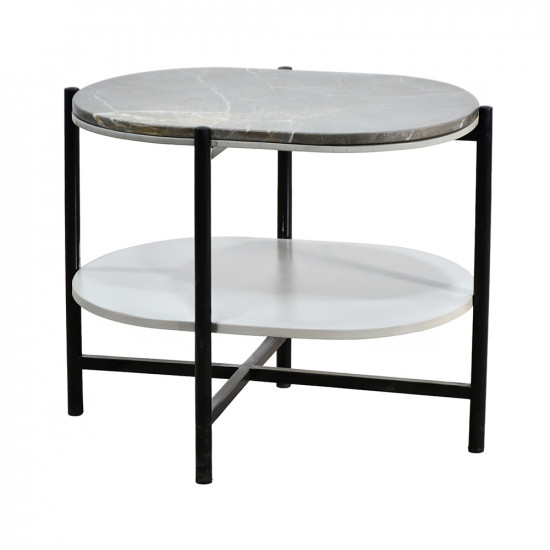 طاولة قهوة مودرن 2 دور سطح رخامي طاولة قهوة مودرن 2 دور سطح رخامي