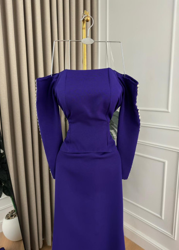 فستان Selina البنفسجي✨ فستان Selina البنفسجي✨