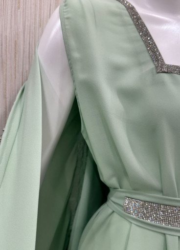 جلابية قطعتين تطريز يدوي✨ جلابية قطعتين تطريز يدوي✨