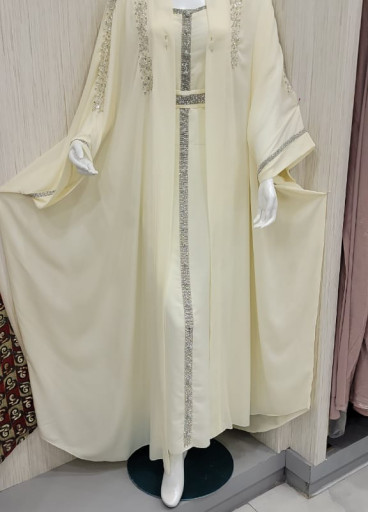 جلابية قطعتين تطريز يدوي✨ جلابية قطعتين تطريز يدوي✨