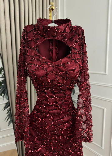 فستان Marceline✨ فتحة اعلى الصدر ( عدة الوان )